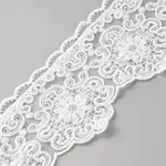 Polyester Flower Embroidery Lace Trim