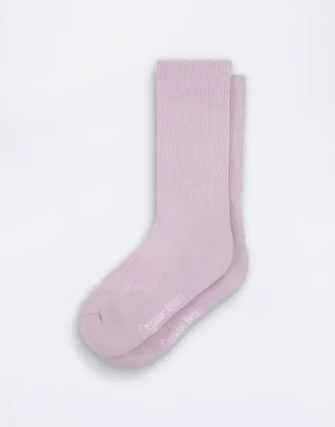 Organic Basics Core Tennis Crew Socks 3-pack Soft Lilac 39-42
