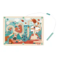 Janod Dino Magnetické bludiště s perem Dinosauři