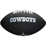 Wilson MINI NFL TEAM SOFT TOUCH FB BL DL Mini míč na americký fotbal, černá, velikost