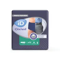 iD Discreet Pants for men Medium Super 12 ks modré