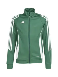 ADIDAS PERFORMANCE Športová bunda  zelená / biela