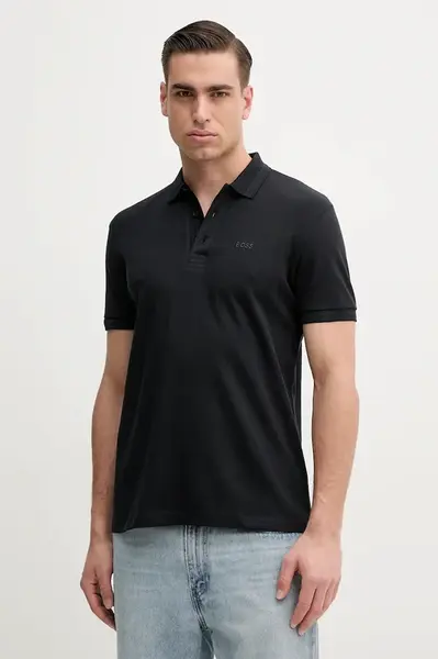 Bavlněné polo tričko BOSS Green Paddy