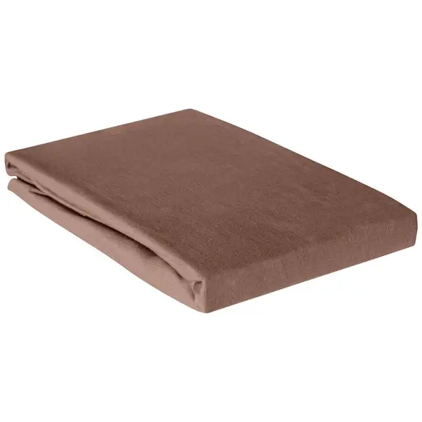 Novel PROSTĚRADLO, hnědá, 180/200 cm