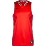 PUMA Dres 'Hoops Team Game'  červená / čierna / biela
