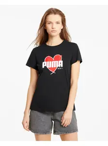 PUMA - HEART TEE 587897-01