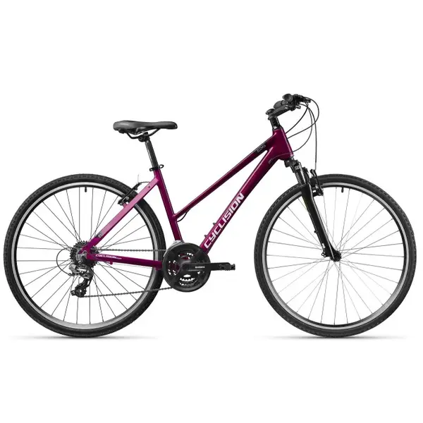 Dámské crossové kolo Cyclision Zodya 5 MK-II 28" M/S (17", 150-170 cm) Dark Orchid