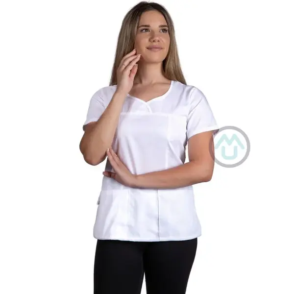 Dámska zdravotnícka blúza INESS - biela S