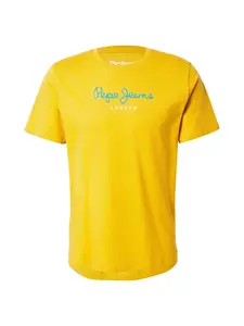 Pepe Jeans Tričko 'EGGO N'  tyrkysová / žltá / biela