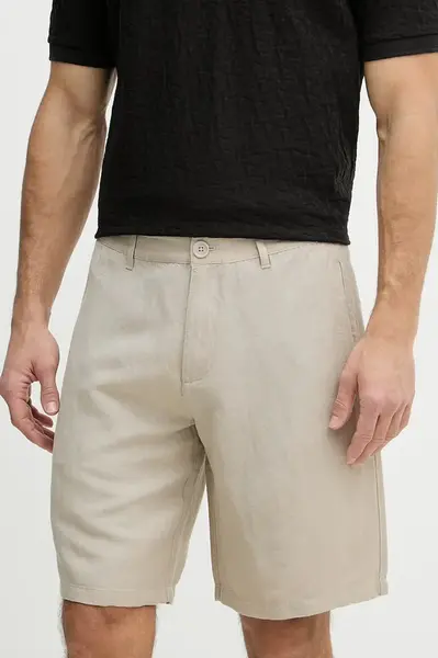 Armani Exchange pánské šortky se lnem
