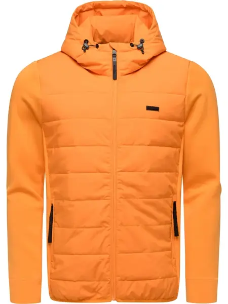 Ragwear Funkčná bunda 'Rendy Tech'  neónovo oranžová / čierna