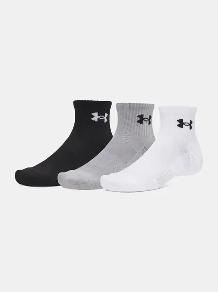 Unisex Socks Under Armour UA Performance Cotton 3p Qtr - unisex