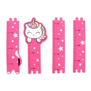 Detský meter na stenu jednorožec 165cm