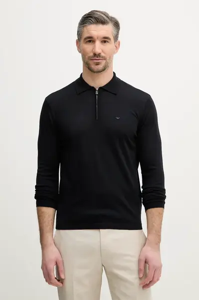 Vlnený sveter Emporio Armani