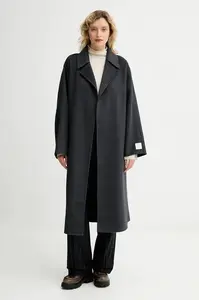 Kabát s příměsí vlny Calvin Klein