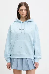 Guess Jeans mikina s kapucí dámská bavlněná