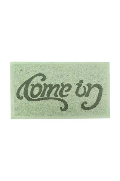 Rohožka Artsy Doormats Green Come In 70 x 40 cm