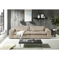 Livetastic POHOVKA BIG SOFA, textil, šedobéžová