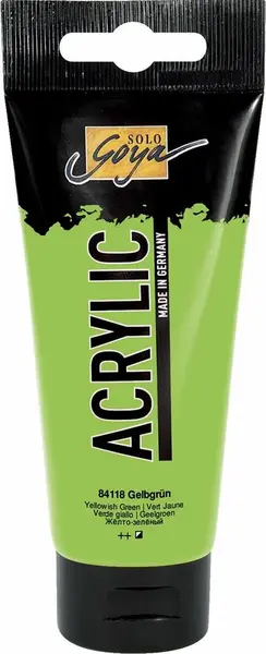 Akrylová barva Kreul Solo Goya – 18 Yellowish Green