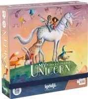 Kapesní puzzle jednorožec - 100 pcs