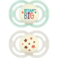 MAM Perfect Night 16+ months cumlík Mint/ Grey 2 ks