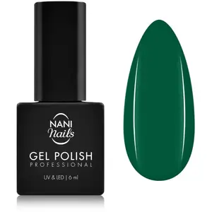 NaniNails NANI Professional gelový lak na nehty odstín Emerald Green 6 ml
