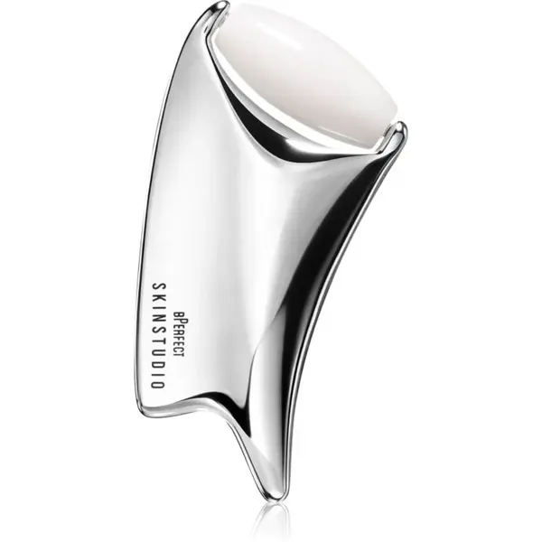 BPerfect Skin Studio Gua Sha & Jade Roller masážní váleček na obličej a masážní pomůcka 1 ks