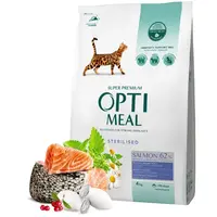 OPTIMEAL™ Superpremium pre kastrované mačky s lososem 4kg (8148)
