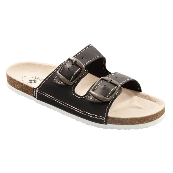 SANTÉ Pánské pantofle D/22N/60 ČERNÁ v.47