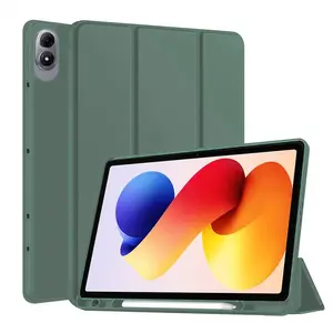 Techsuit Flex Trifold pouzdro, Xiaomi Redmi Pad 2 Pro, zelené