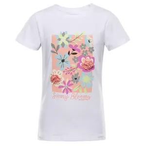 Dětské bavlněné triko alpine pro dorgo bílá 116-122