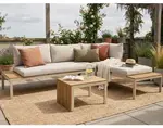Sestava zahradního nábytku Vincenzo, béžová