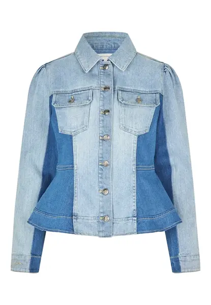 Dea Kudibal Prechodná bunda 'Blancasdea'  modrá / modrá denim