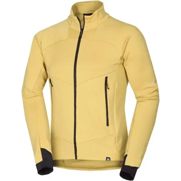 Northfinder JACINTO Pánská technická mikina, žlutá, velikost