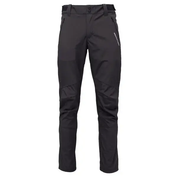 Northfinder SEBAS Pánské softshellové kalhoty, černá, velikost