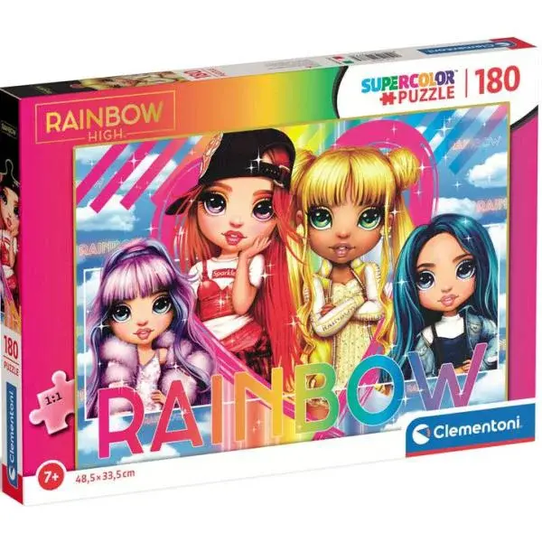 Clementoni Puzzle 180 - Rainbow High 2