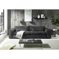 Livetastic POHOVKA BIG SOFA, textil, černá