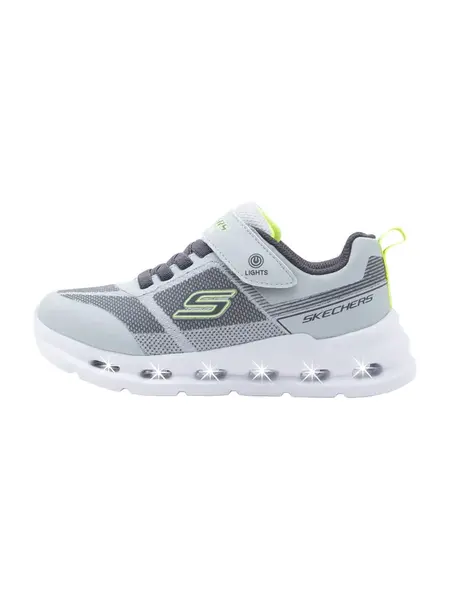 SKECHERS Tenisky  sivá / antracitová / svetlozelená