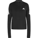 adidas ADI365 ICONIC RUNNING 1/2 ZIP W Dámská běžecká mikina, černá, velikost