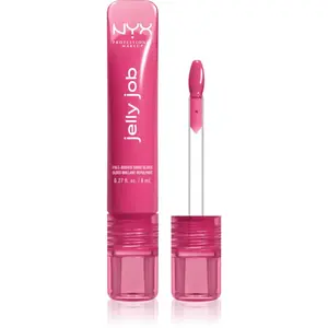 NYX Professional Makeup Jelly Job zářivý lesk na rty se zvětšujícím efektem odstín Jelly Jammin 7.5 ml