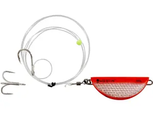 Westin náväzec halibut anti twist rig orange flash - 350 g