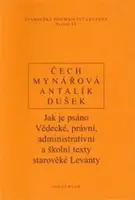 Jak je psáno - Pavel Čech, Jan Dušek, Jana Mynářová, Dalibor Antalík