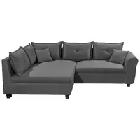 Livetastic ROHOVÁ SEDAČKA, textil, antracitová