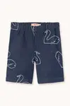 Tinycottons  Detské bavlnené nohavice  BIG SWANS BABY PANT