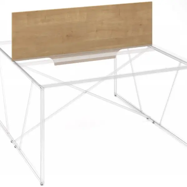 LENZA Dělicí panel pro dvoumístné stoly ProX 138x1,8x50,4