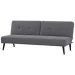 MID.YOU ROZKLÁDACÍ POHOVKA, textil, šedá