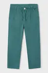 Dětské kalhoty s přídavkem lnu Mayoral