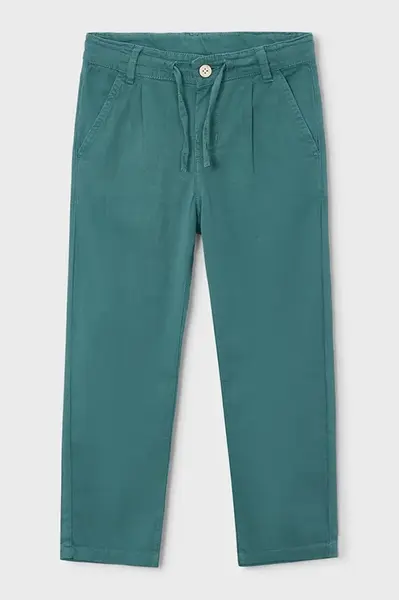 Dětské kalhoty s přídavkem lnu Mayoral