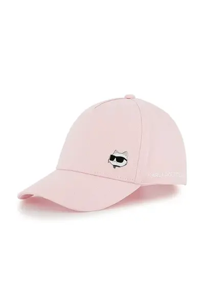 Dětská bavlněná kšiltovka Karl Lagerfeld