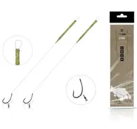 Delphin návazec theend d-rig 20 cm 17 lb 2 ks - 6